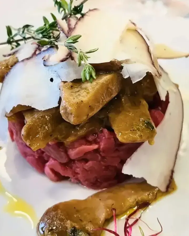 Autumn Tartare at Nonna Emilia