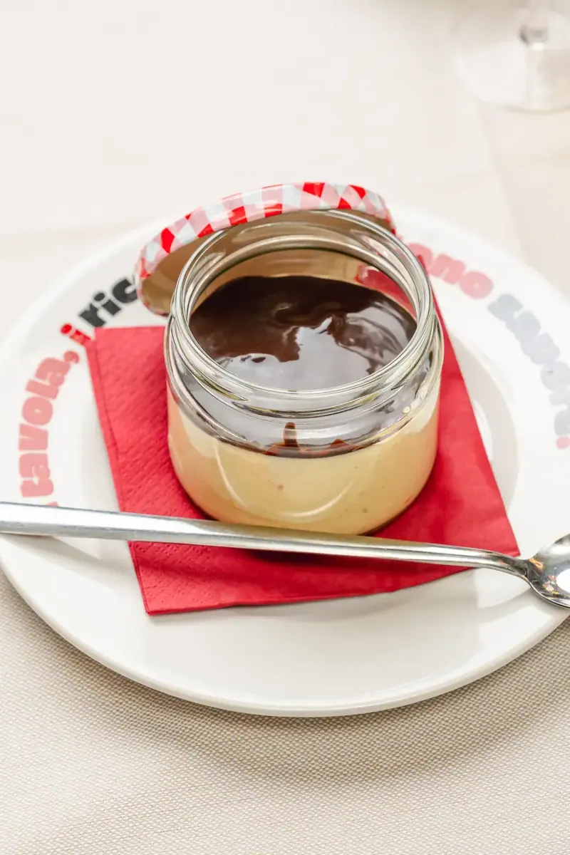 Semifreddo nel barattolo