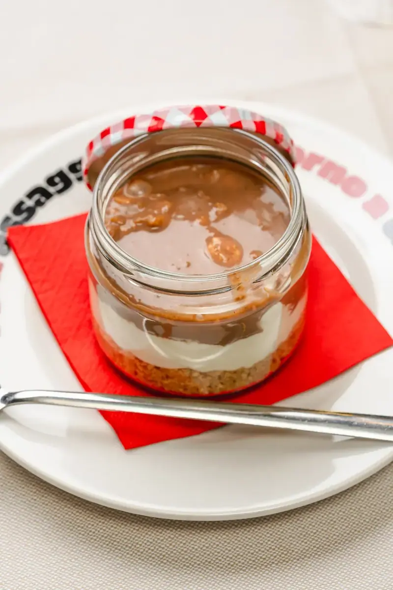 Cheesecake nel barattolo