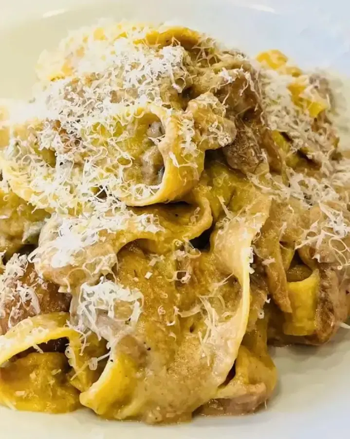Woodland Pappardelle at Nonna Emilia