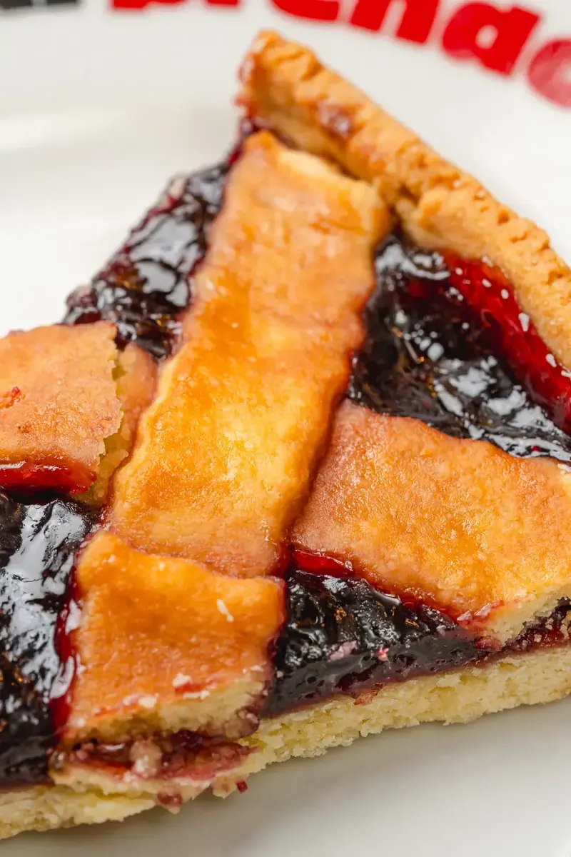 Crostata con la confettura