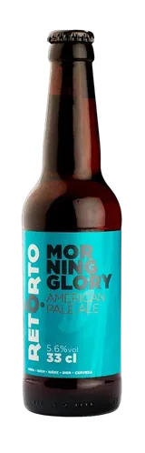 Bottiglia da 33 cl di Morning Glory, american pale ale, Birrificio Retorto