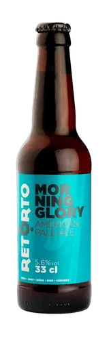 33 cl bottle of Morning Glory, American pale ale, Birrificio Retorto