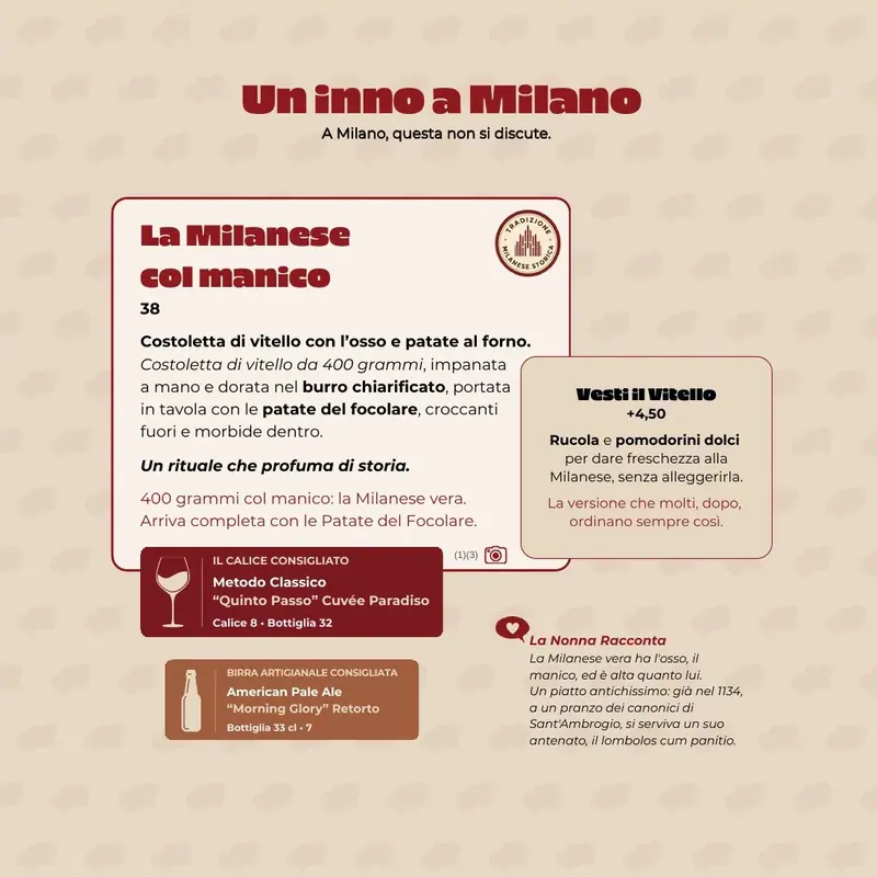 Il menù alla carta, pagina 15