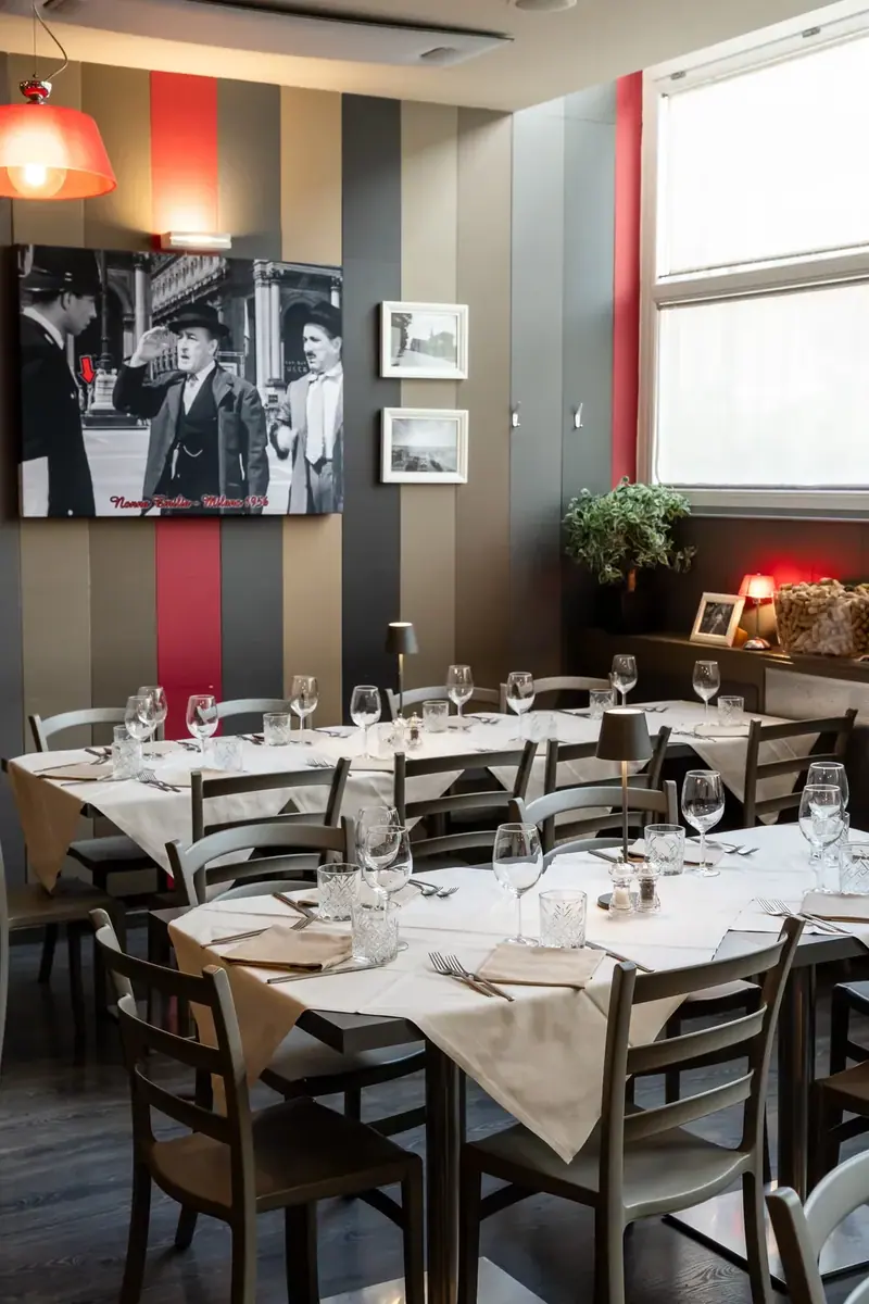 The dining room of my restaurant in San Donato Milanese
