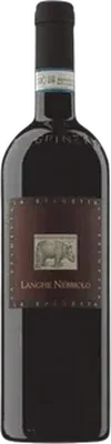 Bottle of Nebbiolo Langhe
